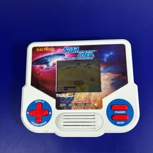 Vintage Star Trek video game handheld by tiger WORKS